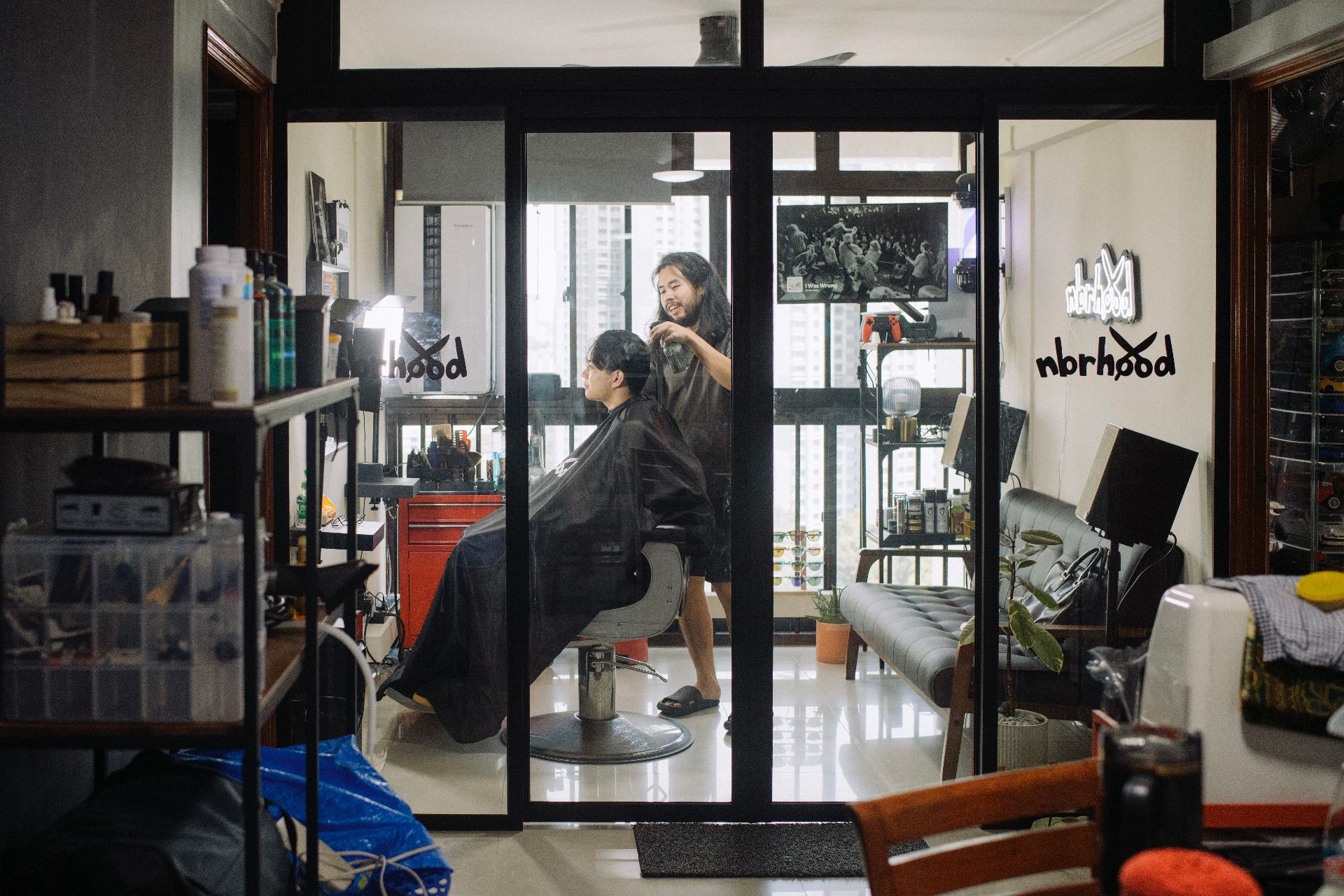 nbrhood home barber shop in Singapore